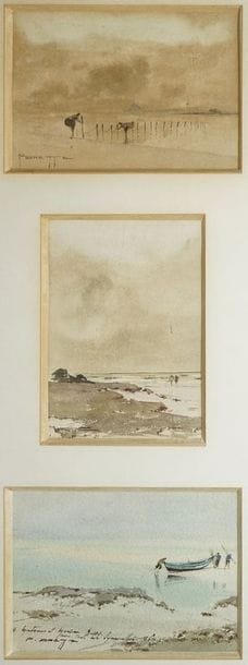 BRETTE Pierre, 1905-1961 Vues de la baie...