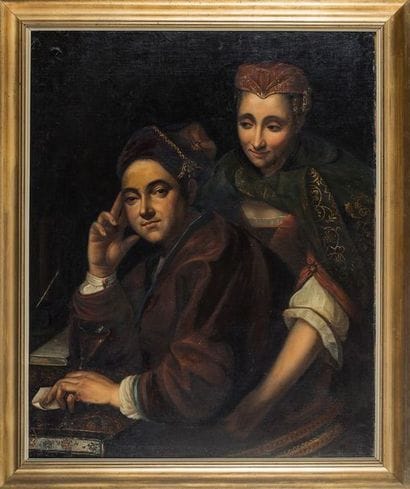 École française du XIXe siècle Portrait de...
