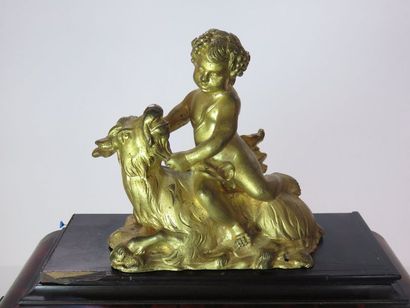 Pendule religieuse en écaille de tortue,...