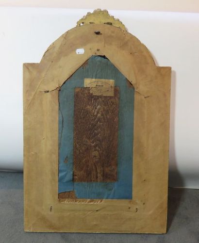 Christ en croix en ivoire sculpté (restaurations)...