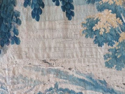 AUBUSSON Importante tapisserie Au premier...