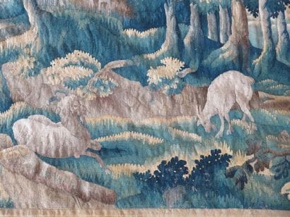 AUBUSSON Importante tapisserie Au premier...