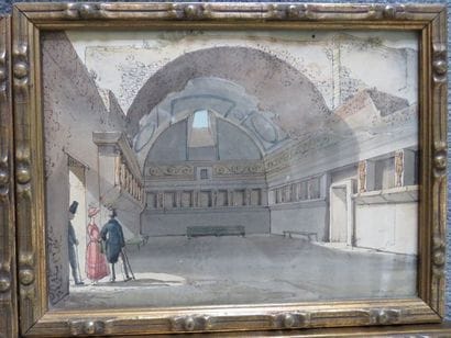Vues de Pompéï Suite de quatorze estampes...