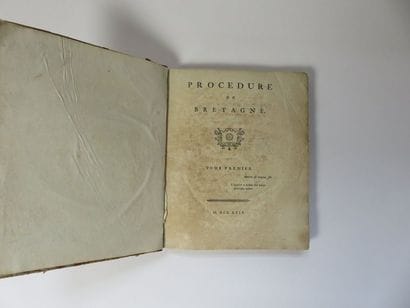 Collectif, sans éditeur Procédure de Bretagne,...