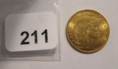 Monnaie or - 10 Francs Coq 1914 TTB+ Vendu...
