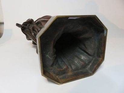 Charles CUMBERWORTH Vierge au serpent Bronze....