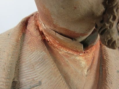 D'après Adolphe MAUBACH Buste du Comte de...
