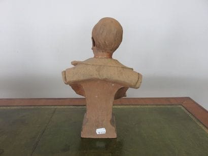 D'après Adolphe MAUBACH Buste du Comte de...