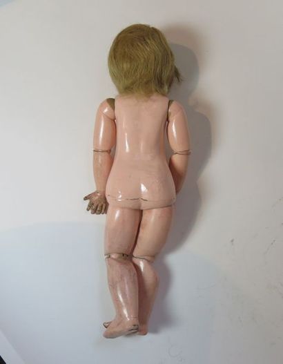 Poupée Jumeau, taille 8, tête porcelaine...