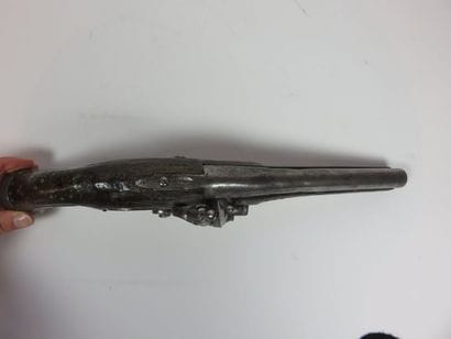 Pistolet à silex pour l'export Platine avec...