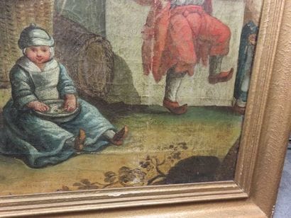 École française du XVIIIe siècle Scène de...