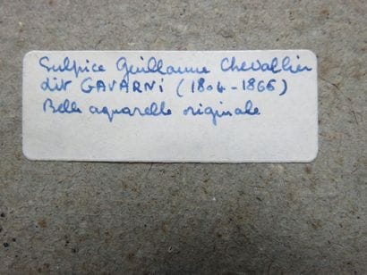 Sulpice-Guillaume CHEVALLIER dit Paul GAVARNI...