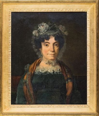 École française du XVIIIe siècle Portrait...