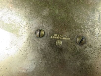 BOIN-TABURET, Paris Briquet de salon en bronze...