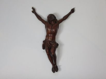 Christ en buis sculpté - XVIIIe siècle (restauration...