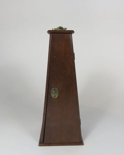Microscope en bronze. Signé Dollond, London...