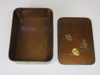 JAPON - Epoque MEIJI (1868-1912) Boîte en...