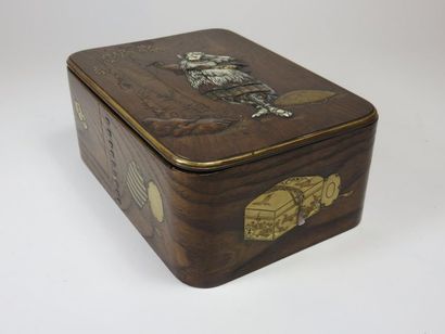 JAPON - Epoque MEIJI (1868-1912) Boîte en...