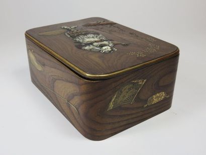 JAPON - Epoque MEIJI (1868-1912) Boîte en...