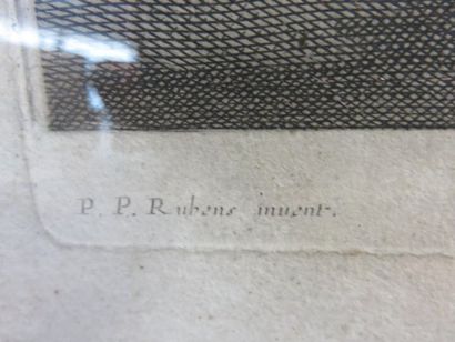 Pierre JULES Descente de croix d'après Rubens...