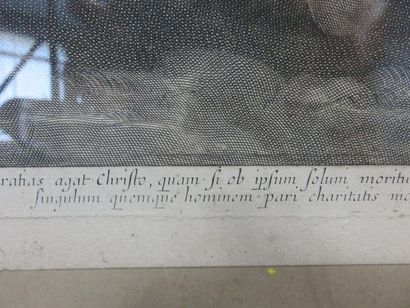 Pierre JULES Descente de croix d'après Rubens...
