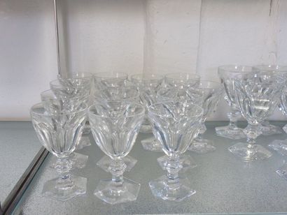 BACCARAT, modèle Harcourt Suite de douze...