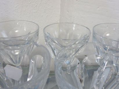 BACCARAT, modèle Harcourt Suite de douze...