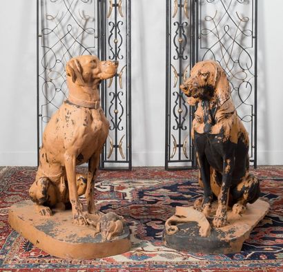 D'après Alfred JACQUEMART (1824-1896) Deux...