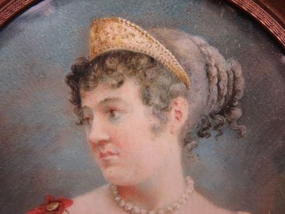 Ecole française du début du XIXe siècle Femme...