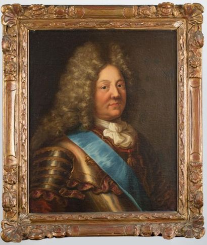 École française vers 1700 Portrait de Louis-Joseph...