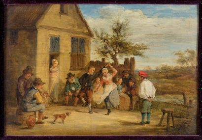 École flamande de la fin du XVIIe siècle,...