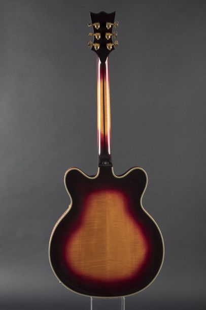 Exceptionnelle et très Jolie guitare demi...