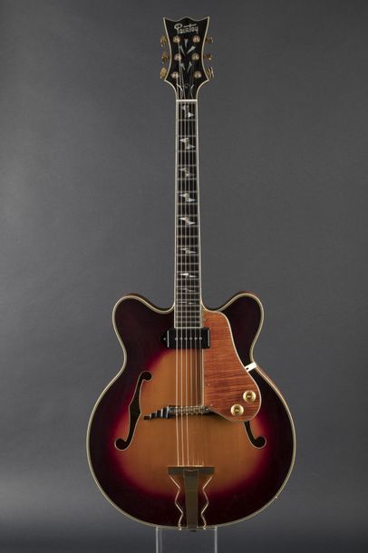 Exceptionnelle et très Jolie guitare demi...
