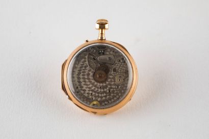 Montre de col en or 750 millièmes, boîtier...
