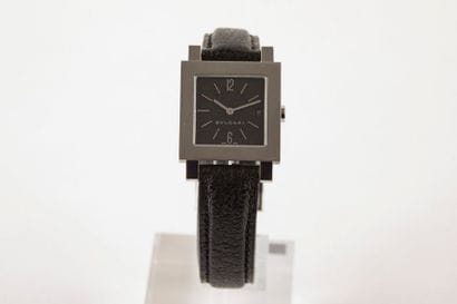 BULGARI vers 1999
Montre en acier, boîtier...