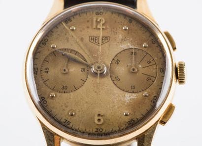 HEUER
n°75315 Vers 1945/50 - Chronographe...