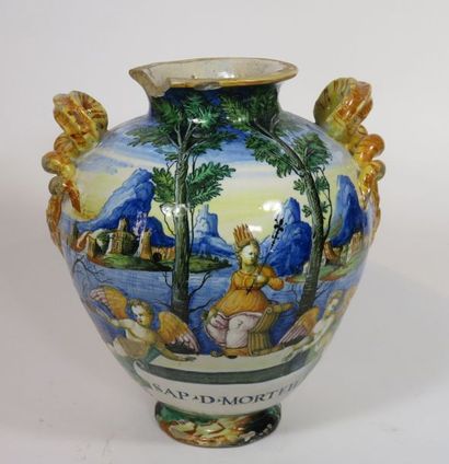ITALIE, Urbino
Vase de Pharmacie de forme...