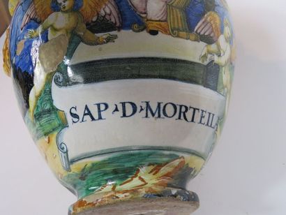 ITALIE, Urbino
Vase de Pharmacie de forme...