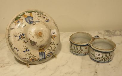 APREY et NEVERS
Couvercle rond de pot canon,...