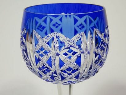 SAINT-LOUIS CRISTAL FRANCE
Suite de six verres...