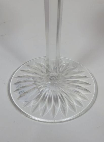SAINT-LOUIS CRISTAL FRANCE
Suite de six verres...