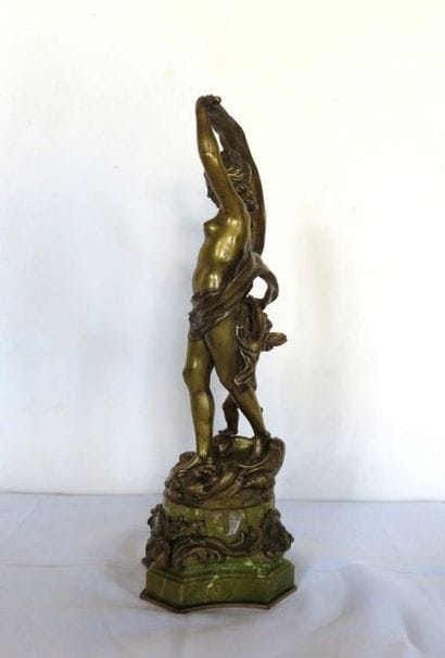 Auguste MOREAU d'après
Vénus et Cupidon Bronze...