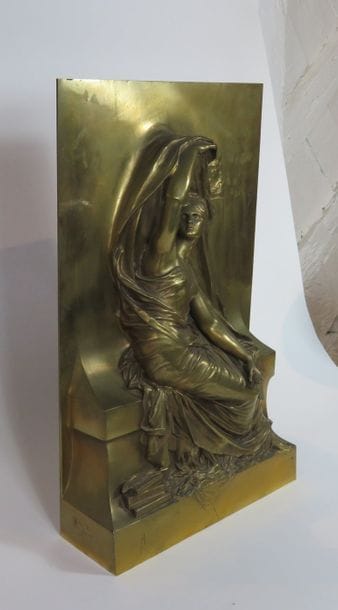Henri CHAPU (1833-1891)
La Pensée Bronze...