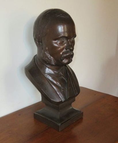 Gaston GUITTON (1825-1891)
Homme en buste...