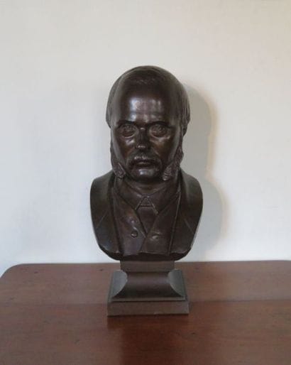 Gaston GUITTON (1825-1891)
Homme en buste...