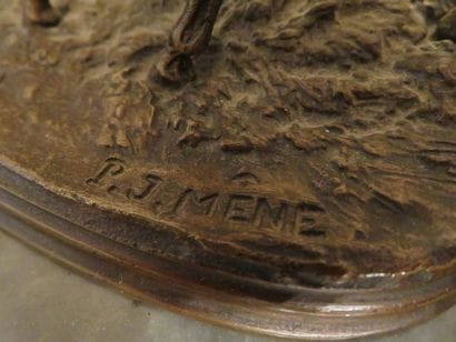 Pierre Jules MENE (1810-1879)
Jument et son...