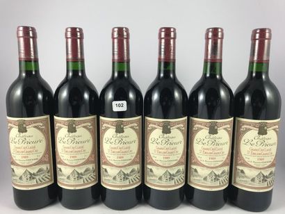 12 btls Château Le Prieuré 1989 en CBO -...