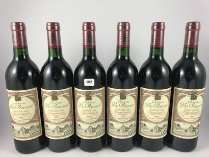 12 btls Château Le Prieuré 1989 en CBO -...