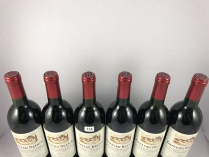 12 btls Château Belair 1989 en CBO - Sai...