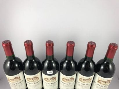 12 btls Château Belair 1989 en CBO - Sai...